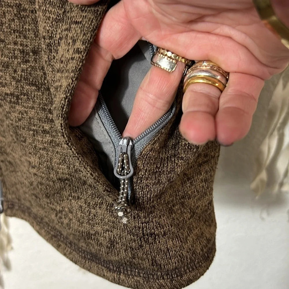 Johnnie-O Wes Vest in Russet - Picture 4 of 12